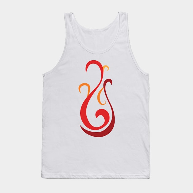 Brigids Gate Flame Tank Top by Brigids Gate Press